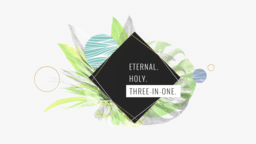 Eternal Holy Three In One  PowerPoint image 1