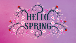Hello Spring  PowerPoint image 1