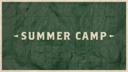 Summer Camp Topography  PowerPoint image 1