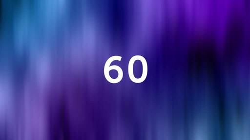 Abstract Blue Purple - Countdown 1 min