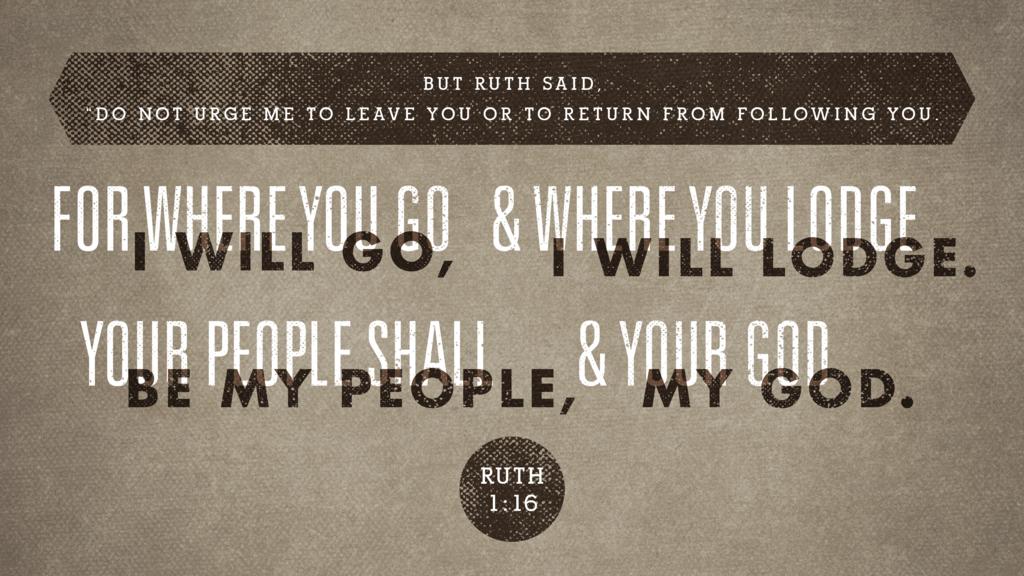 Ruth 1:16 large preview