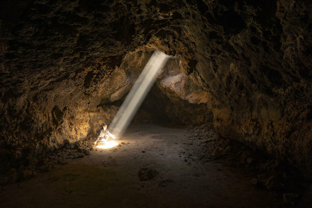 Beam of Light in a Cave large preview