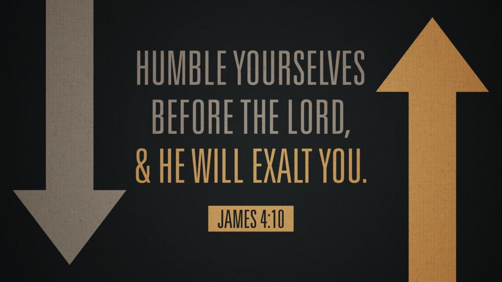 James 4:10 large preview