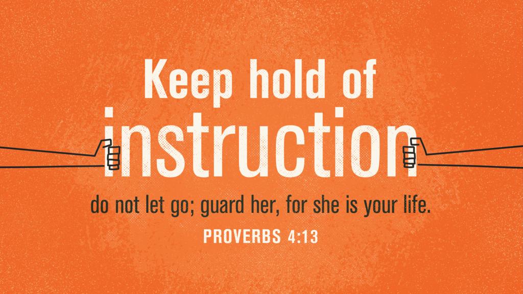 Proverbs 4:13 large preview