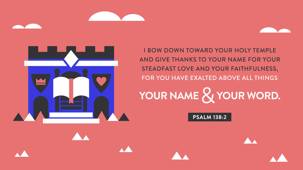 Psalm 138:2 large preview