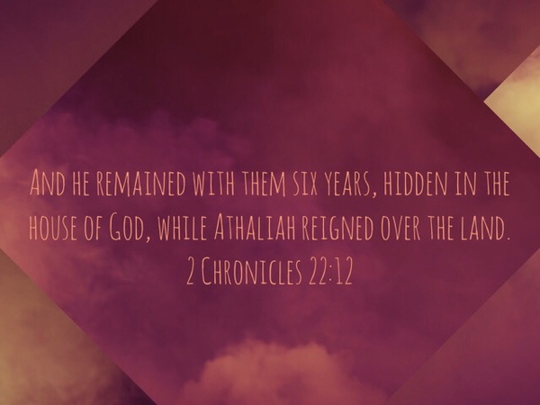 2 Chronicles 22: “Ahaziah” 2 Chronicles 22: “Ahaziah”