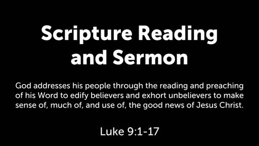 Luke 9:1-17: The Sufficient King