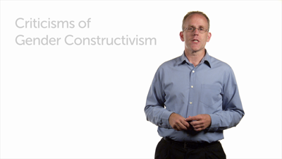 Criticisms of Gender Constructivism