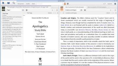 Two Helpful Resources for Exploring Questions in Genesis