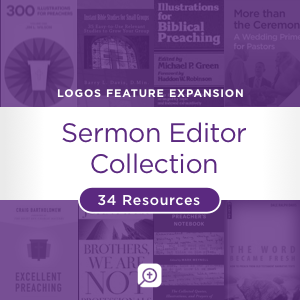 Sermon Editor Collection (34 resources)