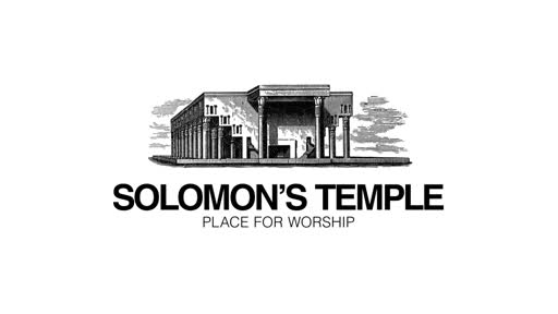 Solomon's Temple: Place for Worship