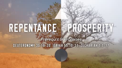 Repentance & Prosperity