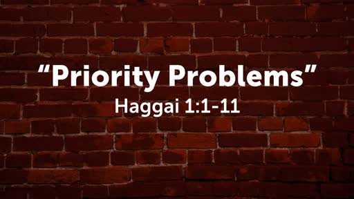 "Priority Problems"
