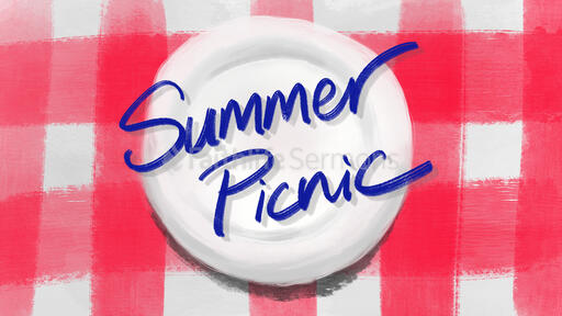 Summer Picnic Table
