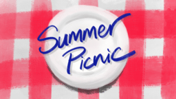 Summer Picnic Table  PowerPoint image 1