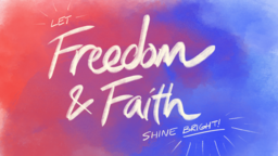 Freedom and Faith  PowerPoint image 1