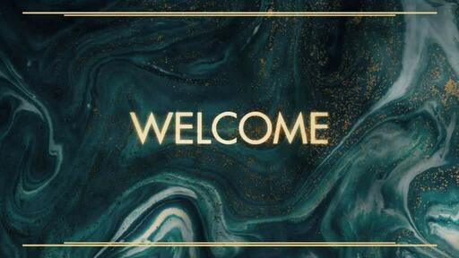 Gold Blue - Welcome