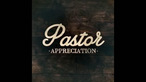 Pastor Appreciation Sunday