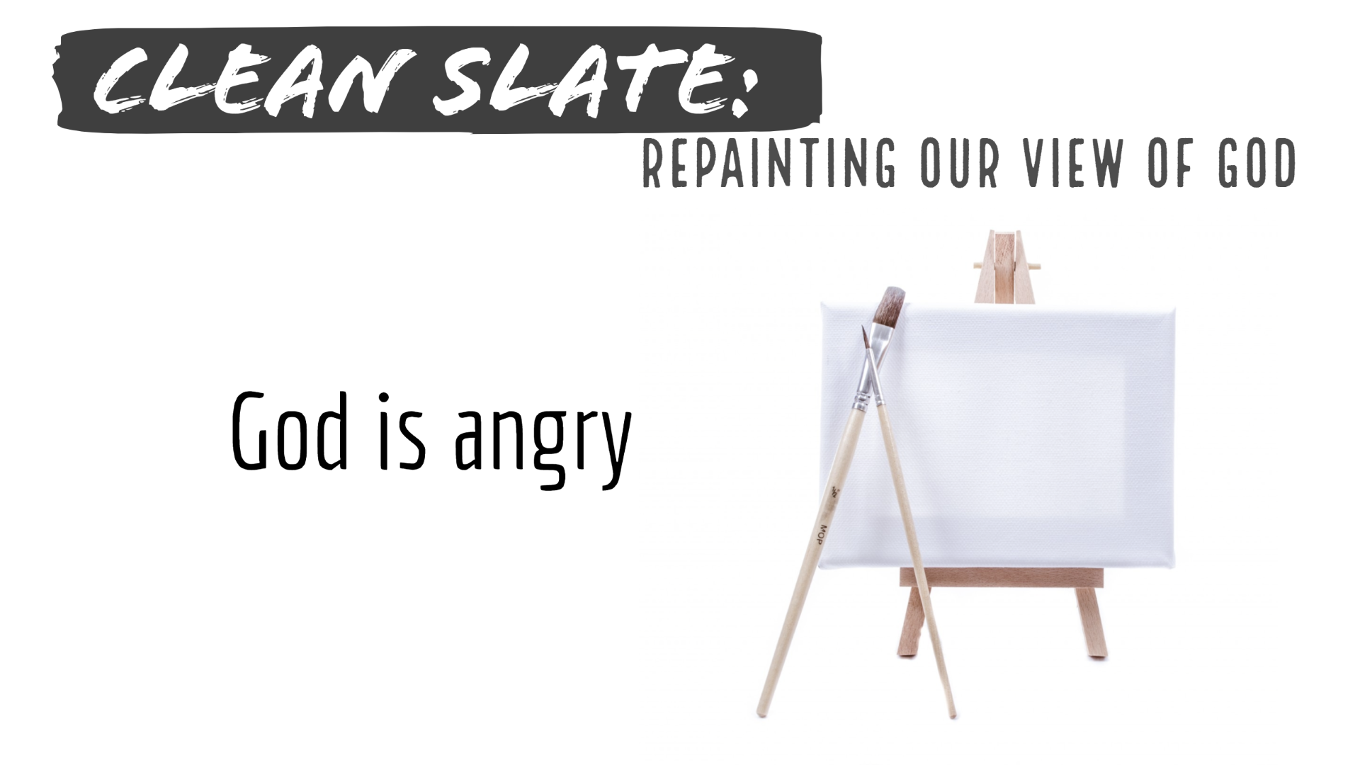 What To Do When God Is Angry With You