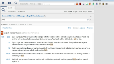 Searching for All Terms Related to Hell