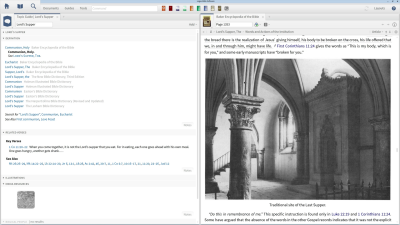Using Multiple Resources to Research the Lord’s Supper