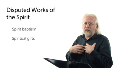 Disputed Works of the Spirit
