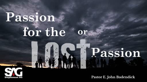 A Passion For The Lost, Or A Lost Passion?