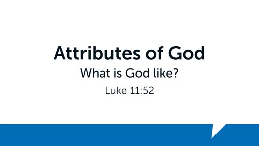 Attributes of God (3)