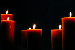 Orange Candles  image 2