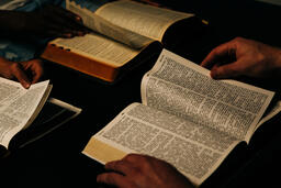 Group Reading the Bible Together  image 1