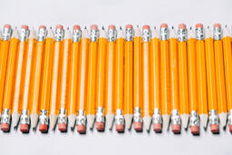 Pencils Lined Up  image 1