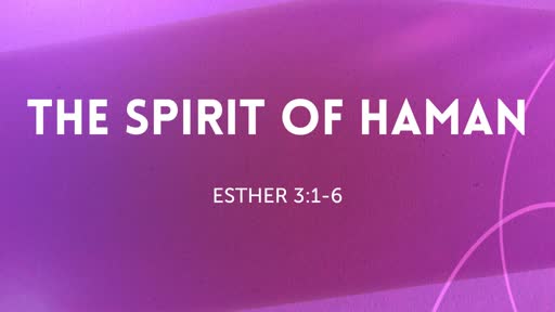 The Spirit of Haman