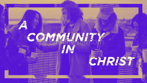 A Community In Christ Purple