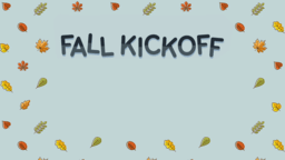 Fall Kickoff Blue  PowerPoint Photoshop image 4
