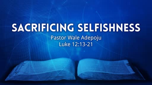 Sacrificing Selfishness
