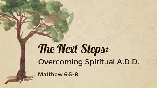 The Next Steps: Overcoming Spiritual A.D.D.