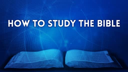 Who can study the Word of God