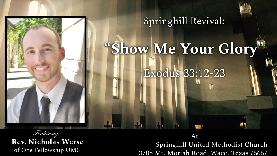 Show Me Your Glory - Logos Sermons