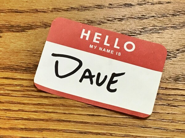 Hello, my name is...