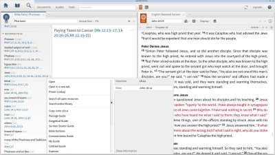 Conducting a Character Study on the Pharisees with the Bible Facts Tool