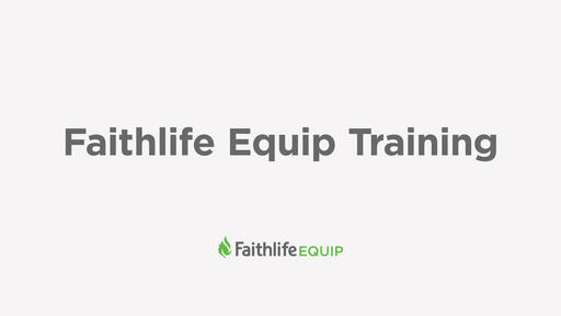 Faithlife Equip Training