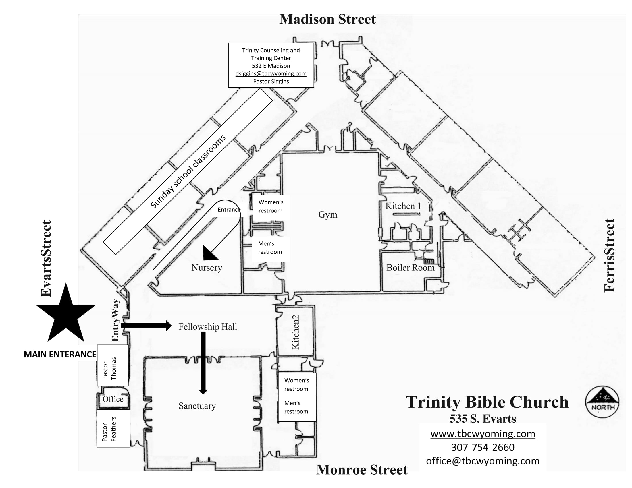 Trinity Bible Church Floor Plan Rev 2-1