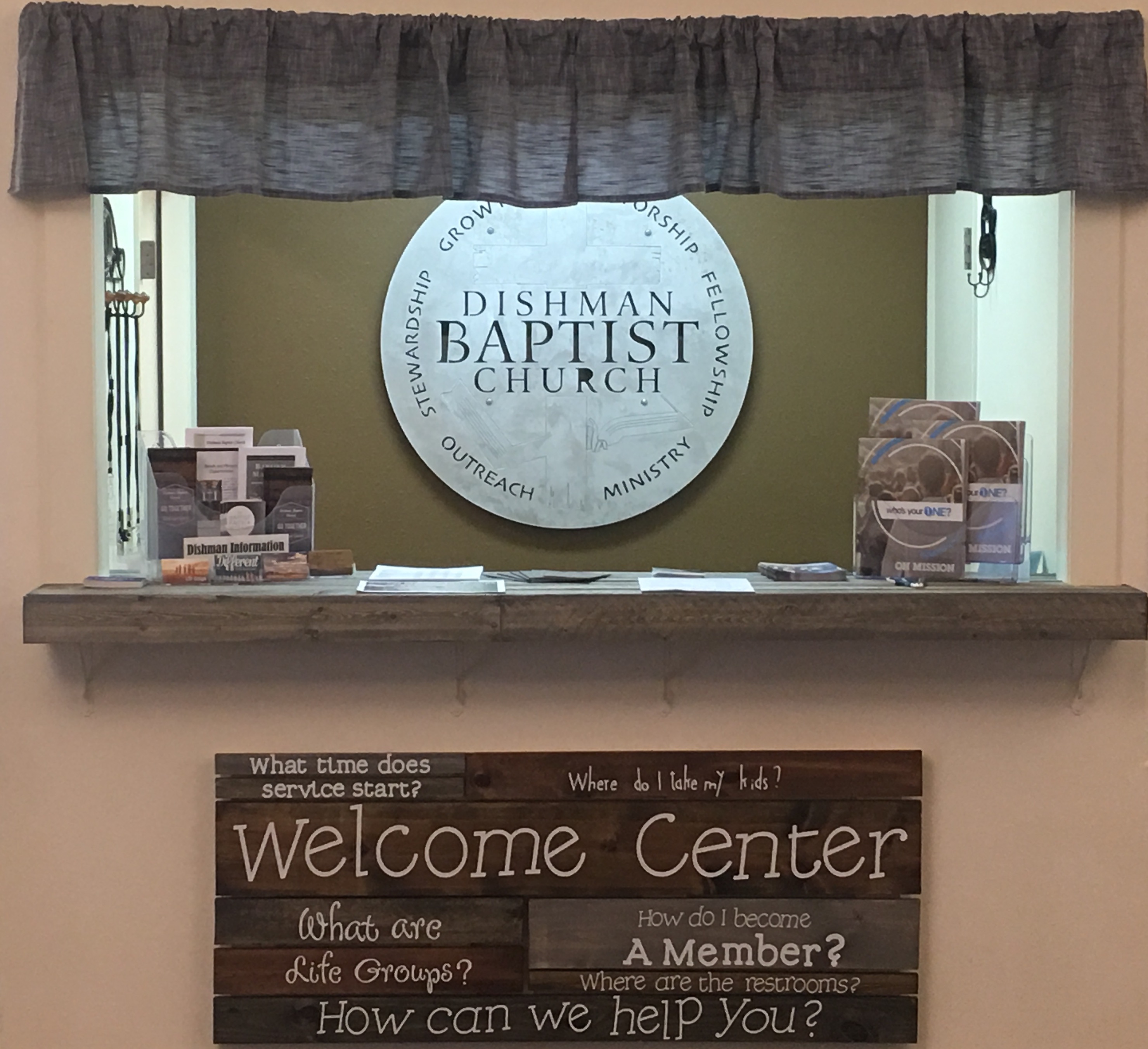 Visiting Dishman Baptist Church