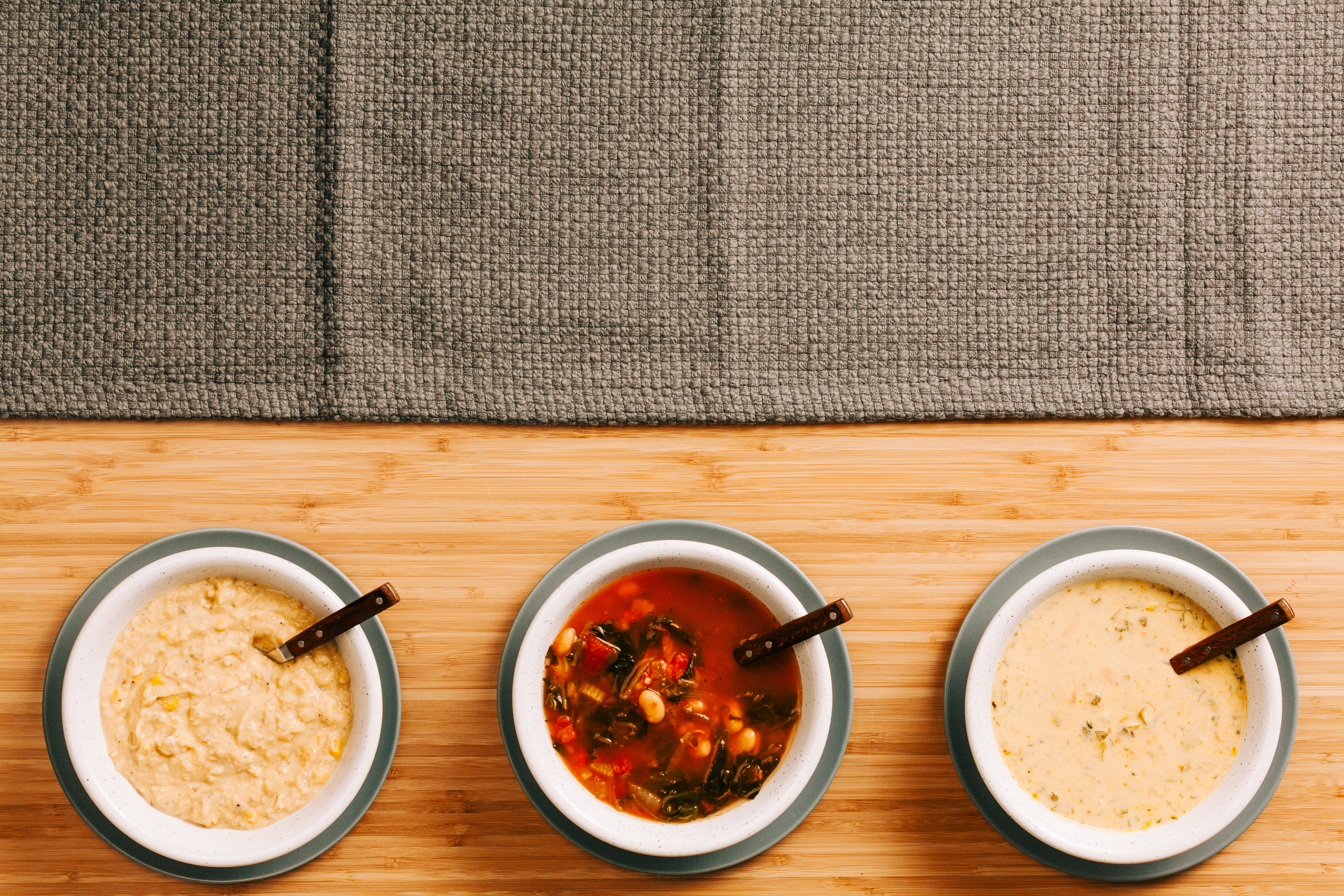 Three Bowls of Soup