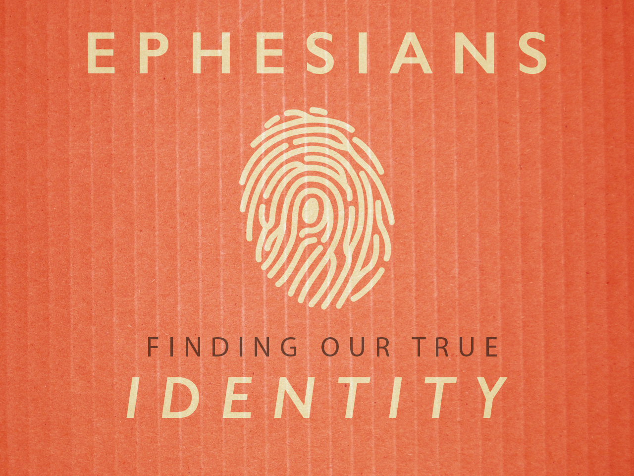 FINDING OUR TRUE IDENTITY - Faithlife Sermons