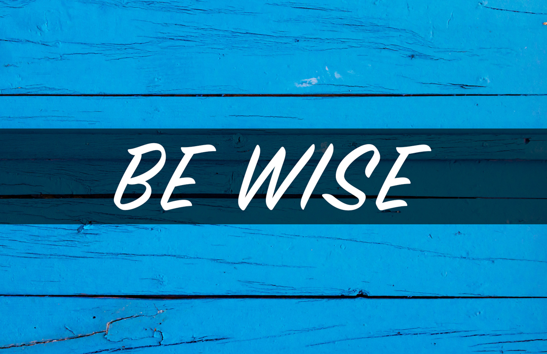 Be Wise and Get Wisdom - Logos Sermons