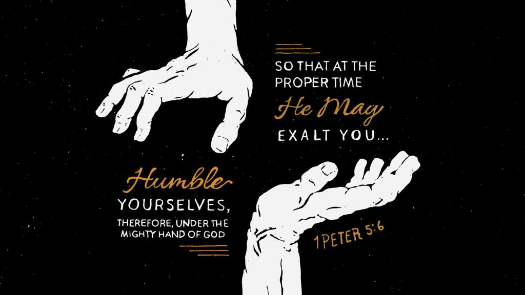 1 Peter 5:6 large preview