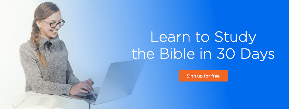 Learn to study the Bible in 30 days!