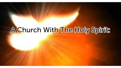 The Holy Spirit Speakes
