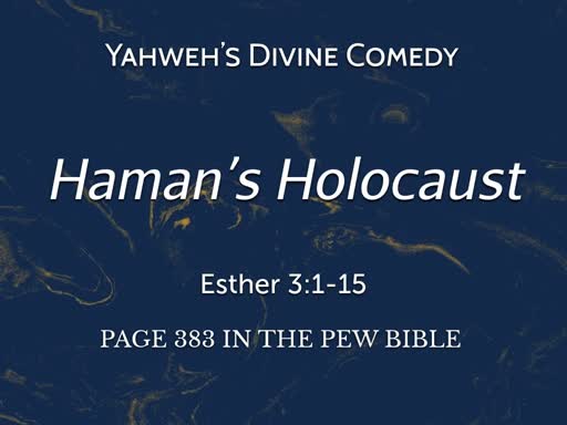 Haman's Holocaust